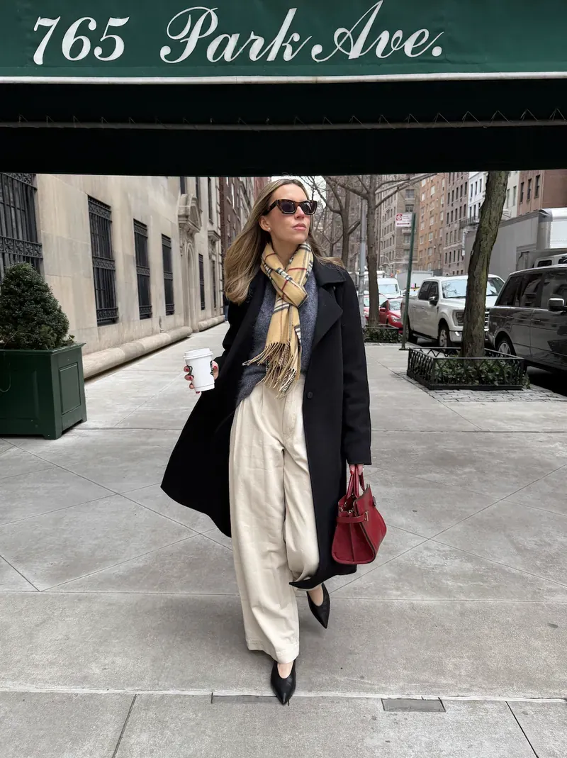 Annie walking past 765 Park Avenue
